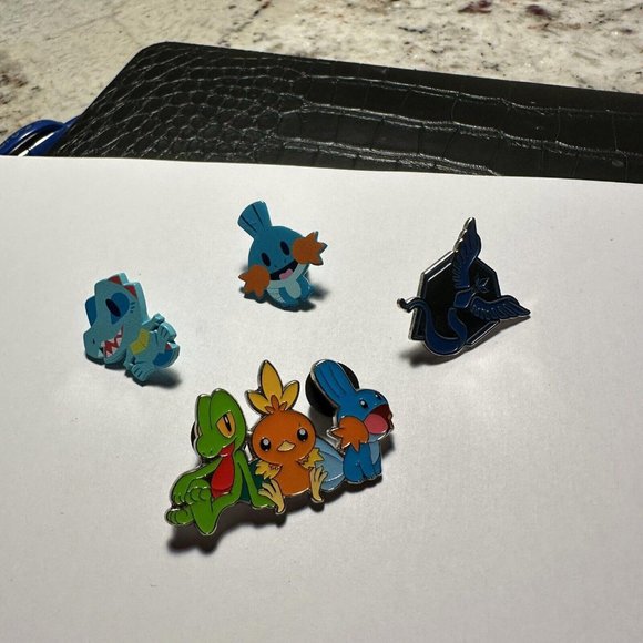 Lot Of 4 Tack Pins - Some Are Pokemon / Pokemon Go And Others - Picture 2 of 10